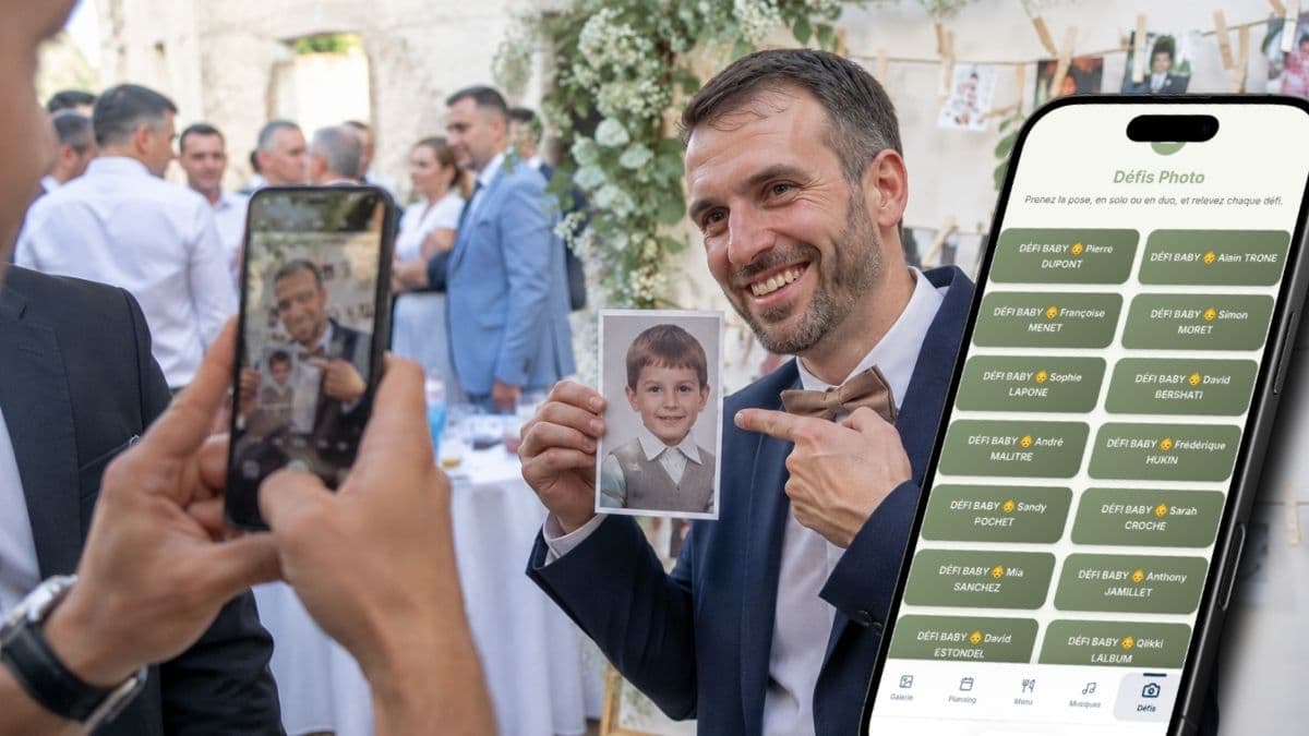 Le défi baby : le jeu de mariage qui fait participer tous vos invités - Conseils Qlikki pour organiser votre événement