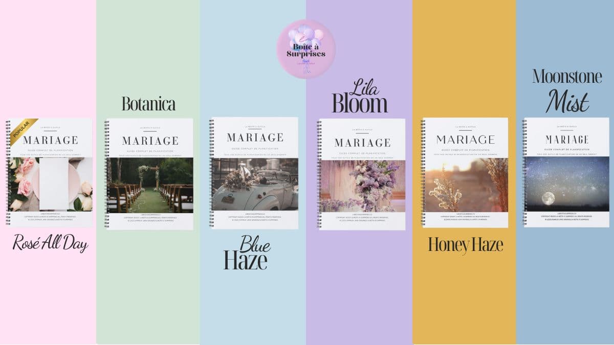 Le planificateur de mariage by "La boite à surprises" - Conseils Qlikki pour organiser votre événement