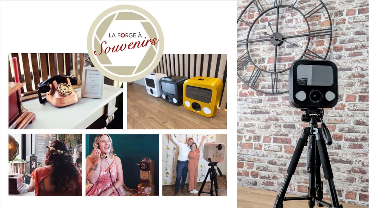 Photobooth au mariage : comment choisir l'animation qui capturera les plus beaux souvenirs de votre journée ? - Conseils Qlikki pour organiser votre événement