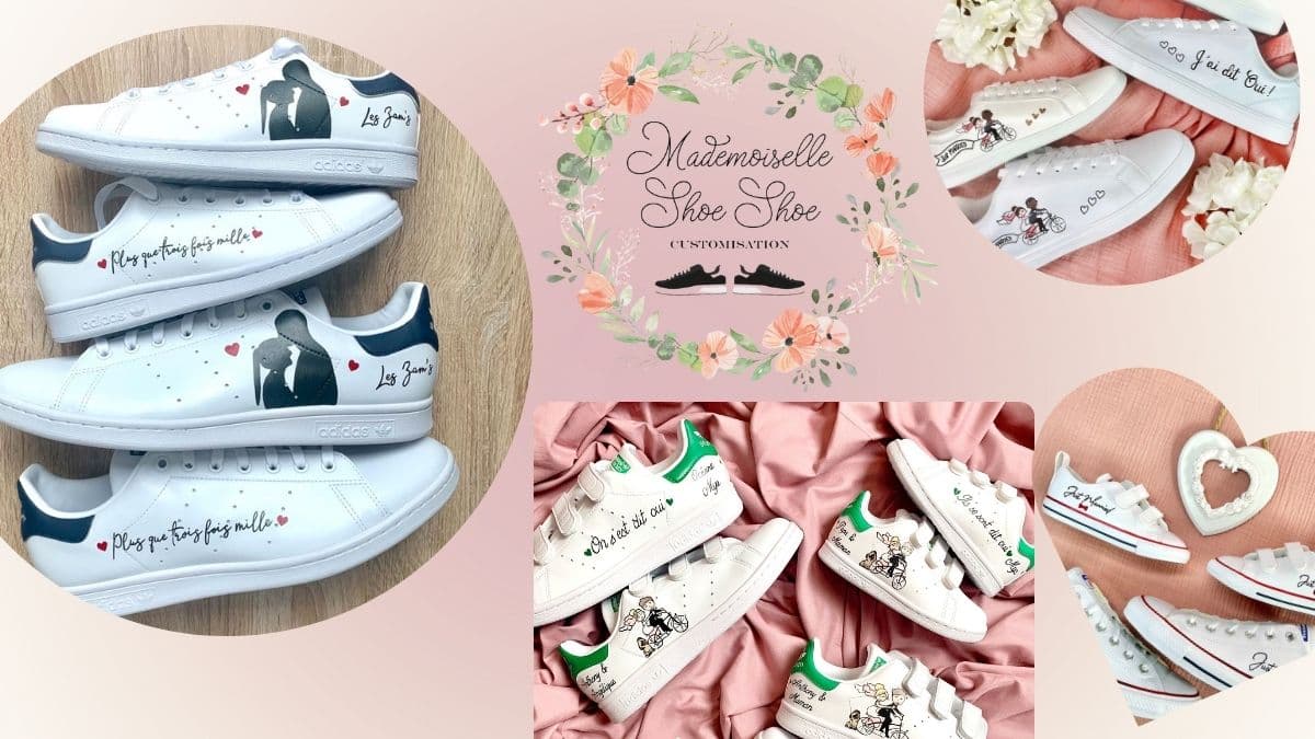 Se marier en baskets personnalisées : entre confort et élégance - Conseils Qlikki pour organiser votre événement